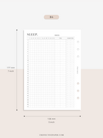 T132 | Monthly Sleep Tracker