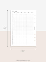 Y101 | 31 Days Yearly Planner Printable