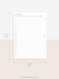 Y101 | 31 Days Yearly Planner Printable