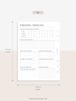 N122-5 | Emotion Therapy Journal Template
