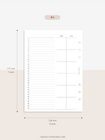 M120 | Basic Monthly Planner, MO2P