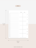 M120 | Basic Monthly Planner, MO2P