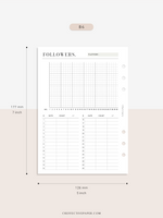 N131-1 | Follower & Subscriber Tracker for Social Media