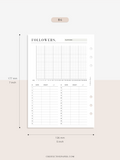 N131-1 | Follower & Subscriber Tracker for Social Media