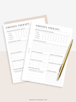 N122-5 | Emotion Therapy Journal Template
