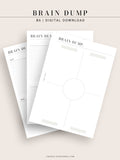 N122 | Wellness Journal Bundle, Mind Health Care Planner Set