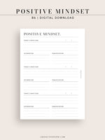 N122 | Wellness Journal Bundle, Mind Health Care Planner Set
