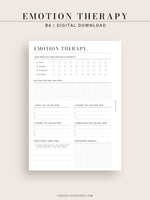 N122 | Wellness Journal Bundle, Mind Health Care Planner Set