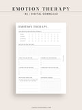 N122 | Wellness Journal Bundle, Mind Health Care Planner Set