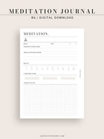 N122 | Wellness Journal Bundle, Mind Health Care Planner Set