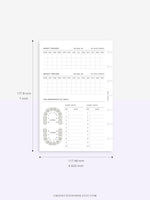 N112 | Baby Info & Growth Log & Vaccination Records Template