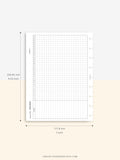 T101_M | Monthly Goal & Habit Tracker Template