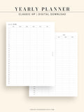 Y101 | 31 Days Yearly Planner Printable