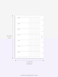 W110 | Week on 2 Pages, Weekly Planner & Tracker & Checklist