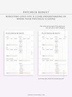 T125 | Paycheck Budget Planner