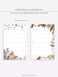 B103 | Christmas Planner Bundle, 10 of Set