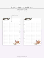 B103 | Christmas Planner Bundle, 10 of Set