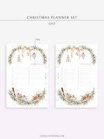 B103 | Christmas Planner Bundle, 10 of Set