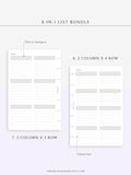 N107 | Checklist Bundle Template to Personalize Category