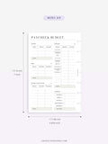 T125 | Paycheck Budget Planner