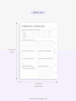 N122-5 | Emotion Therapy Journal Template