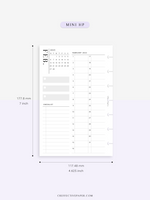 M113_V_2023 | 2023 Monthly Planner Printable (MO1P_Vertical)