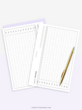Y107 | Yearly Tracker, Habit Tracking Template
