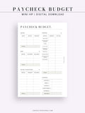 T125 | Paycheck Budget Planner
