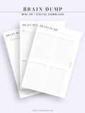 N122 | Wellness Journal Bundle, Mind Health Care Planner Set