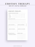 N122 | Wellness Journal Bundle, Mind Health Care Planner Set