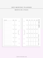 M114_2023 | 2023 Monthly Planner Printable Template (MO2P)