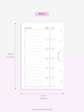 M114_2023 | 2023 Monthly Planner Printable Template (MO2P)