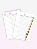 T128 | Monthly Goal & Habit Tracker, MO2P