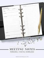N105 | Meeting Notes Template