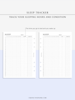 T132 | Monthly Sleep Tracker