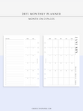 M114_2023 | 2023 Monthly Planner Printable Template (MO2P)