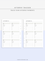T131 | Afterpay Tracker