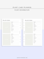 N118 | Plant Information & Care Tracker