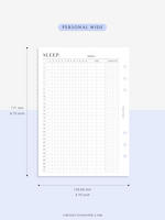 T132 | Monthly Sleep Tracker