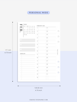 M113_V_2023 | 2023 Monthly Planner Printable (MO1P_Vertical)