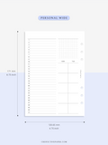 M121 | Monthly Planner, MO2P