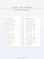 N118 | Plant Information & Care Tracker