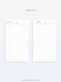 D103 | Daily Task List Printable, To-do List Organizer, Checklist Template