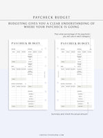 T125 | Paycheck Budget Planner