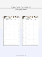 B103 | Christmas Planner Bundle, 10 of Set