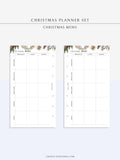 B103 | Christmas Planner Bundle, 10 of Set