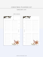 B103 | Christmas Planner Bundle, 10 of Set