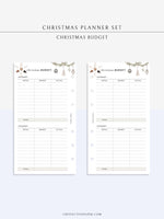 B103 | Christmas Planner Bundle, 10 of Set