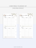 B103 | Christmas Planner Bundle, 10 of Set