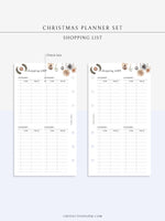 B103 | Christmas Planner Bundle, 10 of Set